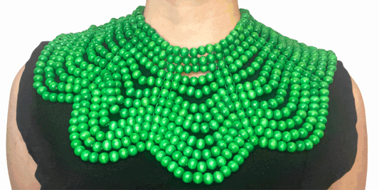Woodland Shawl Bead Necklace
