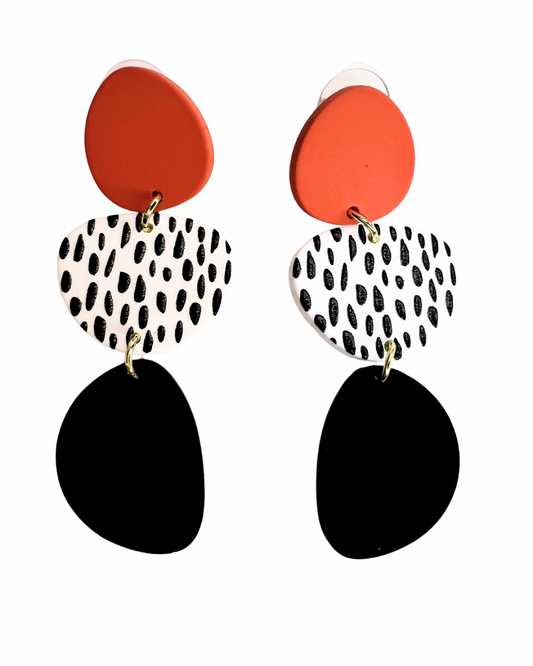 Spotted Sunset Earrings